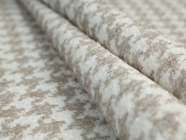 FLUFFY PLAID 23 COCOA